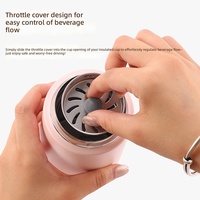 Mug isotherme de petite taille en forme de capsule de 400 ml, en acier inoxydable 316, bouteille d'eau de poche, gobelet à café portable pour les voyages, impression personnalisée