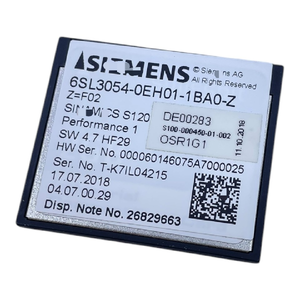 1 buah Kartu CompactFlash SINAMICS S120 6SL3054-0EH01-1BA0-Z Baru Asli untuk Penggunaan Industri - Product Image 1
