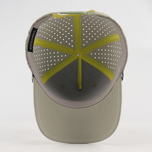 Casquettes de golf personnalisées 5 panneaux avec détails en corde et patch en caoutchouc – Qualité supérieure, couleur unie, performance laser, pour toutes les saisons - Product Image 5
