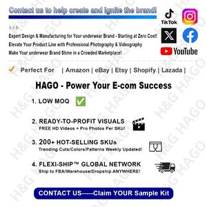 HAGOオーガニックコットン下着プラスサイズ男性用コットン下着ボクサーブリーフショーツ - Product Image 6