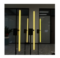 Système d'éclairage de tube rotatif à pixels LED 3D 24V DMX512, équipement de production d'événements, spectacle de lumière