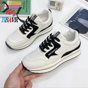 Venta al por Mayor de Fábrica, Zapatillas Deportivas de Plataforma para Mujer, Estilo Clásico de Lona, Nueva Colección 2025, con Entresuela de PVC, Suela Exterior de Malla y Forro de Malla - Product Image 2