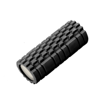 Venta al por mayor rodillos de espuma de Yoga de rejilla de alta densidad 33cm 45cm EVA + rodillo de masaje de material PVC Premium para ejercicio