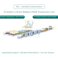 Lini Perakitan Baterai Penyimpanan Energi Lithium Prismatik Otomatis Komersial Industri untuk Penggunaan Rumah & Tenaga Surya Efisiensi Tinggi 8PPM