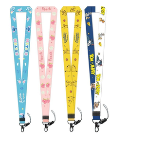 Fabricant sans minimum de commande, porte-clés personnalisés pas chers, impression sur polyester, sublimation, lanyards personnalisés avec logo - Product Image 2