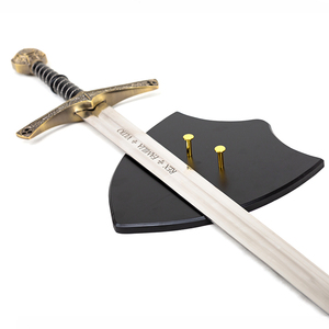 ดาบยาวอัศวินยุคกลาง, อุปกรณ์ประกอบฉากคอสเพลย์, ดาบครูเสดอร์โบราณ, ไม่ลับคมสำหรับสะสม - Product Image 4