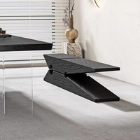 Design sculpté qui expérimente avec la table d'appoint de table d'appoint d'approche pop art classique hors échelle