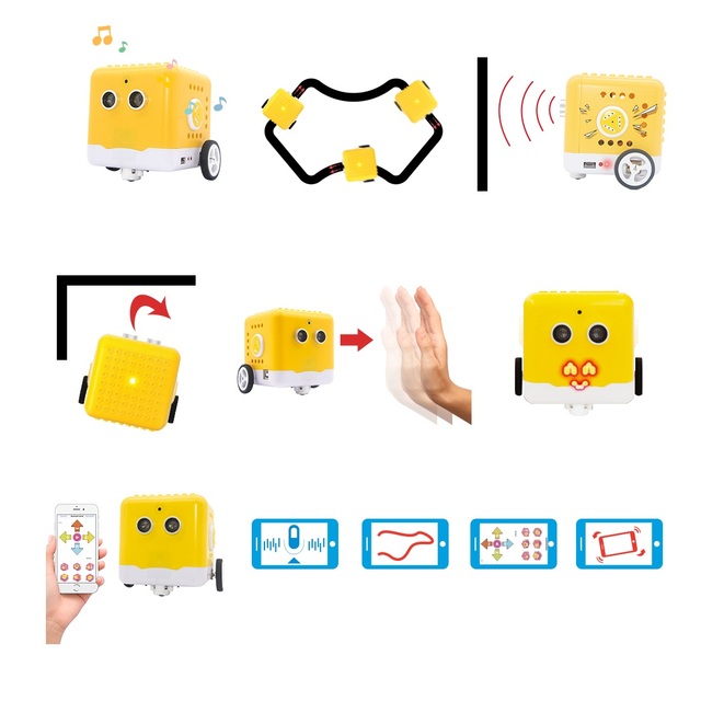 Kidsbits STEM Education 7+ Years DIY Multi-purpose Coding Robot Car Kit for Arduino Robot Car