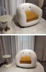 Fauteuil de loisirs d'intérieur moderne et ergonomique pour salon, fauteuil de détente, mobilier de maison - Product Image 6