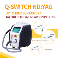 KES Nouvelle machine de détatouage portable 755 Nd Yag Laser Q Switch