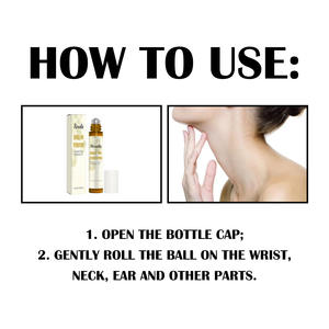 Wholesale 10ml Women's Roller Perfume Frost Clear White Roll on Glass Essential Oil Roller <b>Bottles</b> - Product Image 4