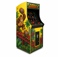 Bornes d'arcade verticales 2 joueurs à monnayeur, thème Street Fighter, 6000 jeux, Pandora Box, jeux vidéo rétro, cabine classique