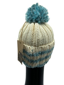 Excelente oferta Vintage Pom Beanie con orejas 70% Acrílico 20% Lana Gorro de punto de moda para adultos - Product Image 5
