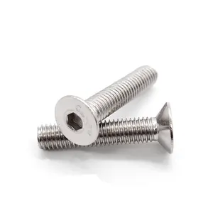 CSK Screw Stainless Steel SS304 A2-70 High Tensile Socket Screw M3 To M20