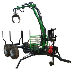 अनुकूलित छोटी लकड़ी हड़पने मशीन 360 डिग्री रोटेट गन्ना लोडर स्वचालित मोटर नई उपयोग की जाने वाली आपूर्ति लकड़ी लोडर को पकड़ सकती है - Product Image 1