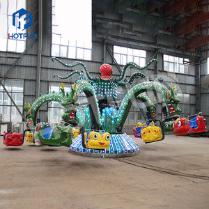 Jeu d'amusement familial intérieur/extérieur Capacité de 40 personnes Danse folle Big Octopus Rides Great Funfair Rides - Product Image 6