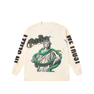 เสื้อสเวตเชิ้ตสตรีทแวร์ Gxdspeed จากโรงงานโดยตรง |   เสื้อสเวตเตอร์คอกลมแขนยาวลายกราฟิกขนาดใหญ่สำหรับผู้ชายและผู้หญิง - Product Image 3