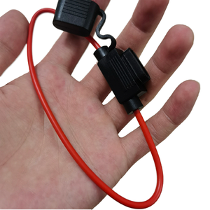 High-Capacity Waterproof Car <strong>Fuse</strong> Holder 12V Cutoff <strong>Switch</strong> Splash-Proof 18/16/14/12/10AWG Blade Adapter Socket Damp Proof <strong>Fuse</strong> - Product Image 6