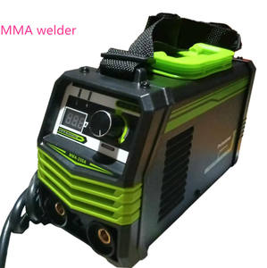120A 110/200V US Standard Mini onduleur soudeur <span class=keywords><strong>MMA</strong></span>-250A Portable moteur à courant continu Machine à souder manuelle avec baguettes de soudage et gants - Product Image 1