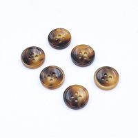 Boutons en résine classiques couleur écaille claire et ambre miel à 4 trous pour blazer, cardigan, manteau, pull – Taille personnalisée, vente en gros