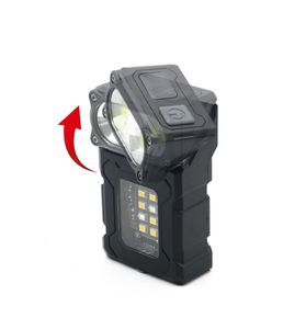 90度回転新しいデザイン超高輝度ミニポータブル懐中電灯トーチポケット充電式ライトマグネットEDC懐中電灯 - Product Image 2