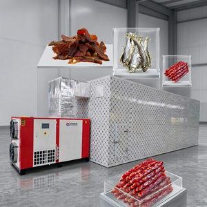 Déshydrateur alimentaire commercial et four de séchage, machine à sécher le biltong pour la transformation de la viande, du poisson et des fruits de mer, avec engrenages et haute efficacité - Product Image 1