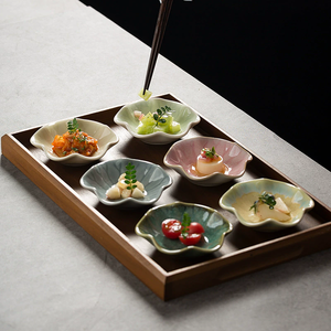 Plateaux de rangement en céramique Lotus <span class=keywords><strong>Plateau</strong></span> créatif vert pour la décoration Plaque à bijoux Organisateur de bijoux Conteneurs Décor de bureau - Product Image 4