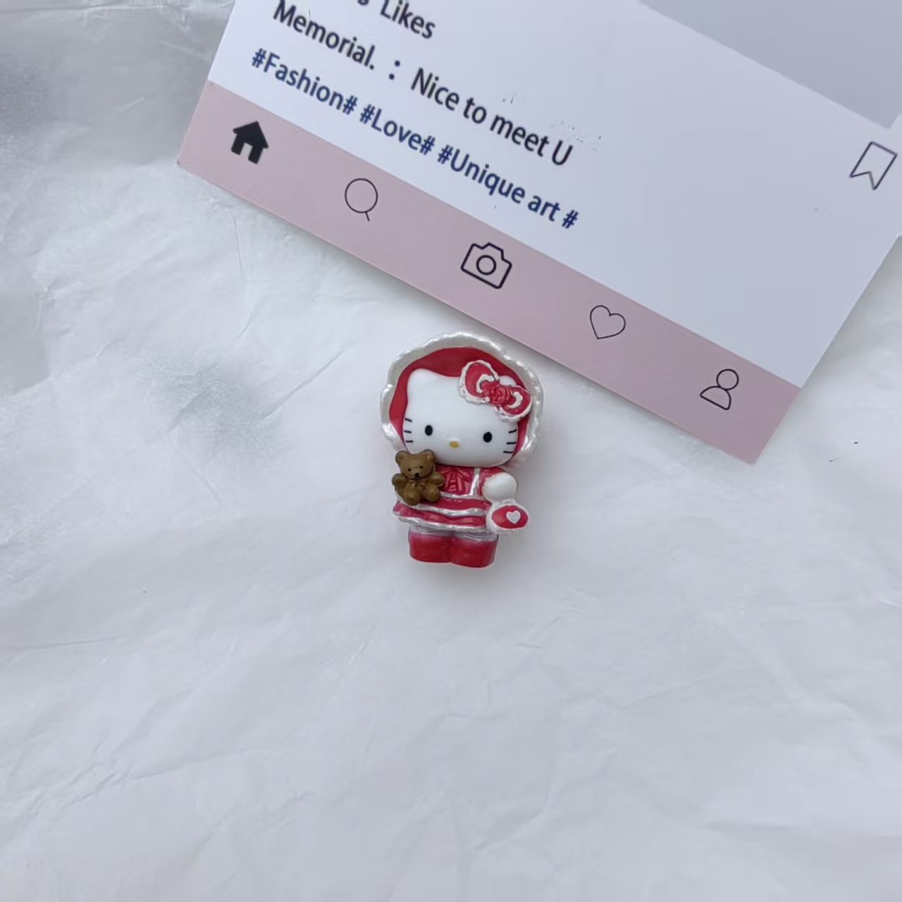 Red bear lori sheep hornnail
