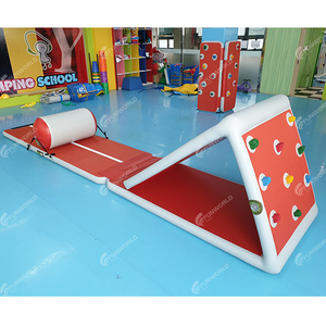 Toboggan extérieur en PVC pour enfants Terrain <span class=keywords><strong>de</strong></span> jeu Mur d'escalade Mur d'escalade gonflable Parcours d'obstacles Mur d'escalade - Product Image 2