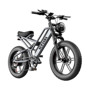 2025 M7 vélo électrique prêt stock 500W électriquement montagne Fatbike pas cher 20 pouces gros pneu Ebike vélo électrique usine - Product Image 1