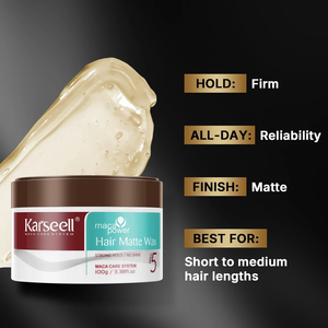 Cera para Cabello Mate <span class=keywords><strong>Karseell</strong></span> para Hombre, Cera de Peinado de Alta Calidad con Fijación Fuerte para Hombres y Mujeres, para Todo Tipo de Cabello - Product Image 2