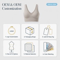 BH Seamless Plus Size Tanpa Kawat, Cup Lateks, Bernapas, Full Coverage, Nyaman, Vest BH Ukuran Besar, BH Malam Ukuran Besar, BH Oversize untuk Wanita