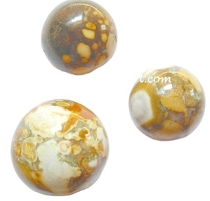Wholesale Coromondel Agate <b>Sphere</b> Carved Quartz Gemstone <b>Ball</b> for Feng Shui Healing Style With Engraving Technique Love Pattern - Product Image 1