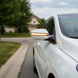 Espejo Retrovisor Exterior Derecho con Luz Direccional Blanca para 40 14-16 26160-4ba0a TR - Product Image 3