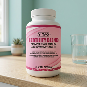 Cápsulas de Apoyo a la Fertilidad Femenina, que contienen ácido fólico, vitamina E y L-arginina - Product Image 1