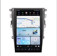 Aucar dernier autoradio Android 13 Auto Carplay 13.6 "Tesla écran pour Ford Mondeo Fusion 2014-2020 GPS lecteur DVD multimédia