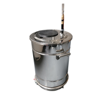 Nouvelle cuve et godet en acier inoxydable de 45 L avec revêtement en poudre pour ligne de production de pistolets de pulvérisation