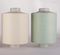 Fil fantaisie mélangé 100 % polyester, métallisé, recyclable, teint en masse, pour tricot et crochet, idéal pour les t-shirts