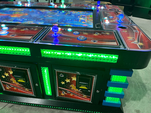 8 người chơi 55 inch Màn hình LCD video Arcade cá Hunter máy đồng tiền hoạt động trò chơi đại dương Vua 3 Cá Trò chơi bảng - Product Image 3