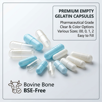 Zhejiang Renhe blanc HPMC capsules vides taille 0