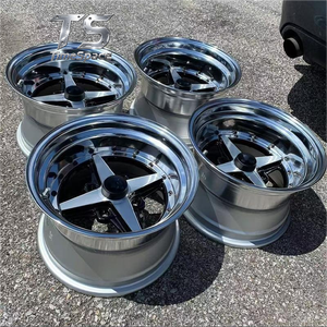 ล้อแม็กซ์ TS Work Equip 01 ผลิตจากวัสดุอัลลอยด์ ขนาด 15-22 นิ้ว 4x100 4x114.3 สำหรับรถยนต์ Toyota AE86 Datsun 240 280Z Mazda Miata NA <span class=keywords><strong>NB</strong></span> Honda Civic - Product Image 6