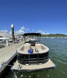 Bote Pontón de Lujo en Venta Caliente, Personalizado, de Aleación de Aluminio 5052, con 2 Tubos, Tanque de Combustible de 115 HP, Luces y Música, Embarcación Recreativa - Product Image 5