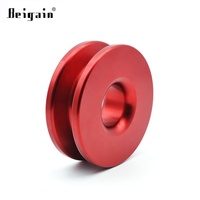 Service d'usinage CNC personnalisé, alliage d'aluminium, récupération de corde synthétique, poulie de rétention, anneaux d'arrachage, pièces