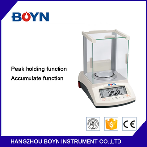 BAB-C1104I 실험실 고정밀 디지털 LCD 디스플레이 전자 분석 균형 후크 및 디스플레이 온도 - Product Image 6