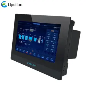 Control de compresor 7 "modbus pantalla táctil industrial plc hmi automatizar precio