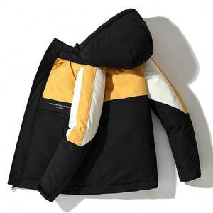 เสื้อโค้ทกันหนาวขนเป็ดหนานุ่มสำหรับผู้ชาย สไตล์สตรีทแวร์ แบรนด์ดีไซเนอร์สุดฮิต ลดราคาพิเศษ - Product Image 5