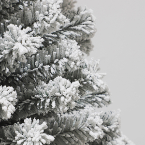 Árbol <span class=keywords><strong>de</strong></span> Navidad <span class=keywords><strong>de</strong></span> PVC flocado, venta al por mayor directa <span class=keywords><strong>de</strong></span> fábrica, árbol artificial <span class=keywords><strong>de</strong></span> nieve espesa <span class=keywords><strong>de</strong></span> 6 pies/7 pies para decoración navideña del hogar. - Product Image 3