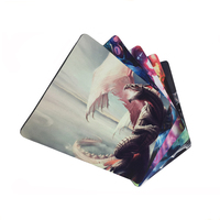 Tapis de souris de jeu personnalisé de grande taille, tapis de bureau en caoutchouc étendu avec logo imprimé par sublimation pour PC Gaming, bureau, antidérapant