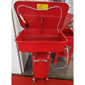 Máquina de limpieza de piezas móviles neumáticas de 20 galones, piezas de motor de motocicleta y coche, desengrase y limpieza - Product Image 2