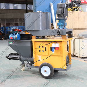 Máy phun vữa hạng nặng Máy trát vữa bê tông cấp công nghiệp với động cơ bền bỉ cho các công trường xây dựng thương mại - Product Image 5